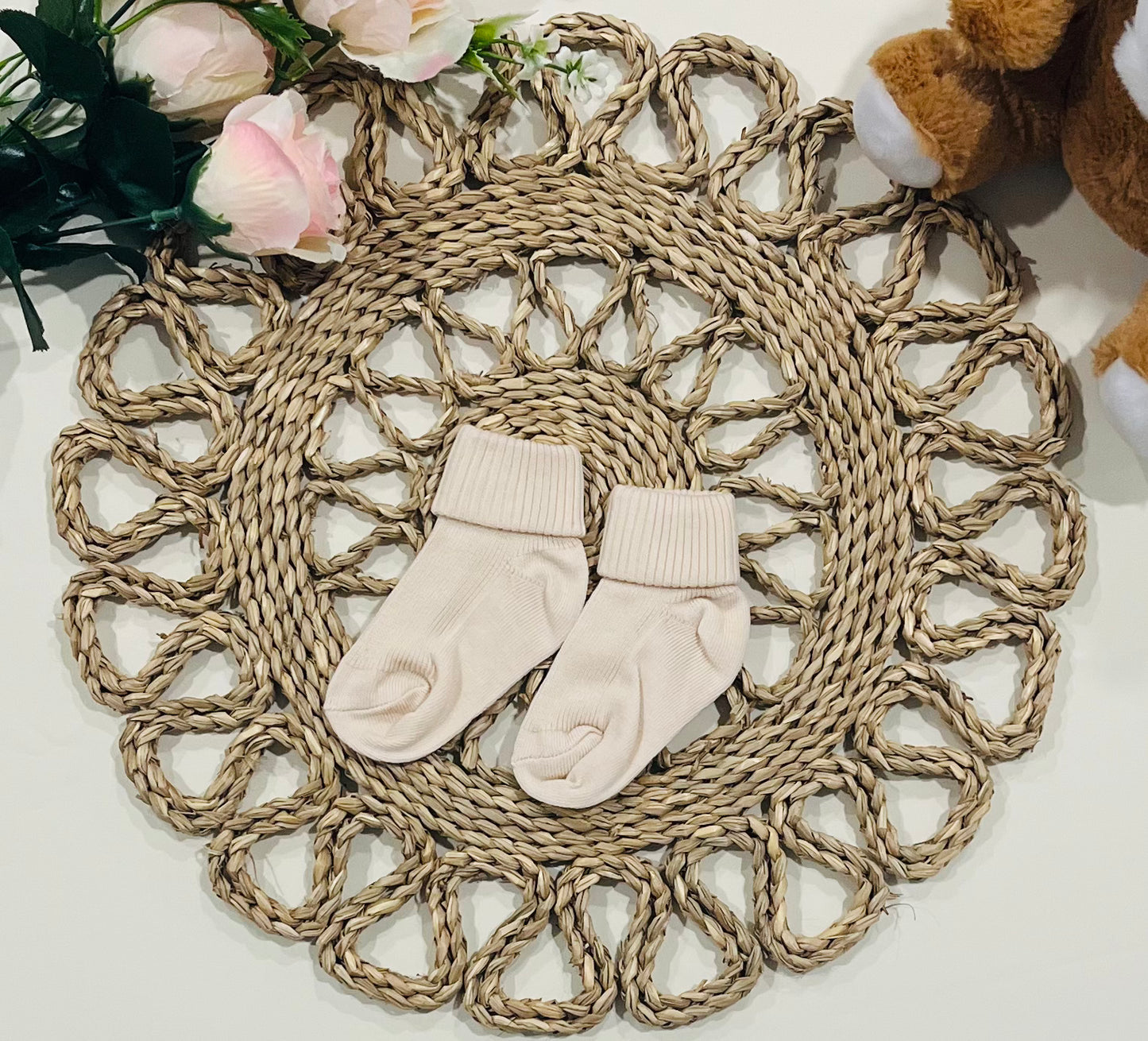 Ribbed Cotton Socks