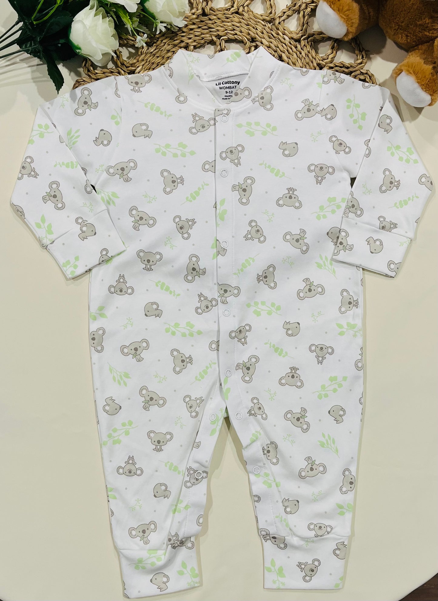 Cotton Growsuit | Koala Design