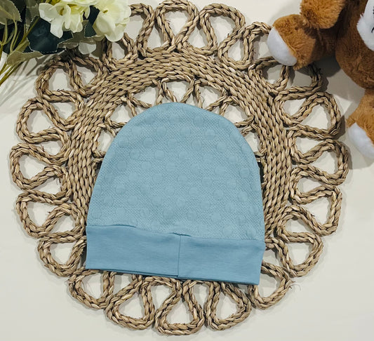 Cotton Beanie | Pale Green