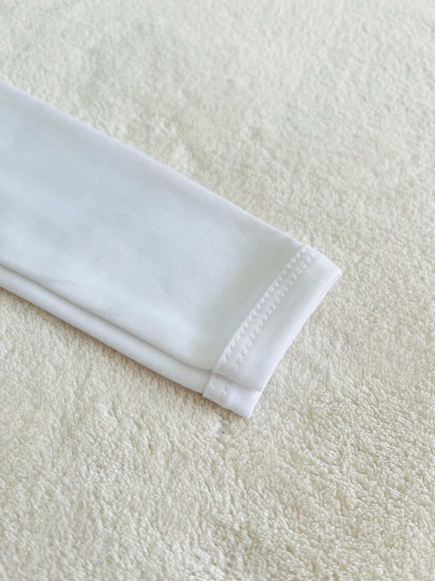 Cotton Singlet Bodysuit | White