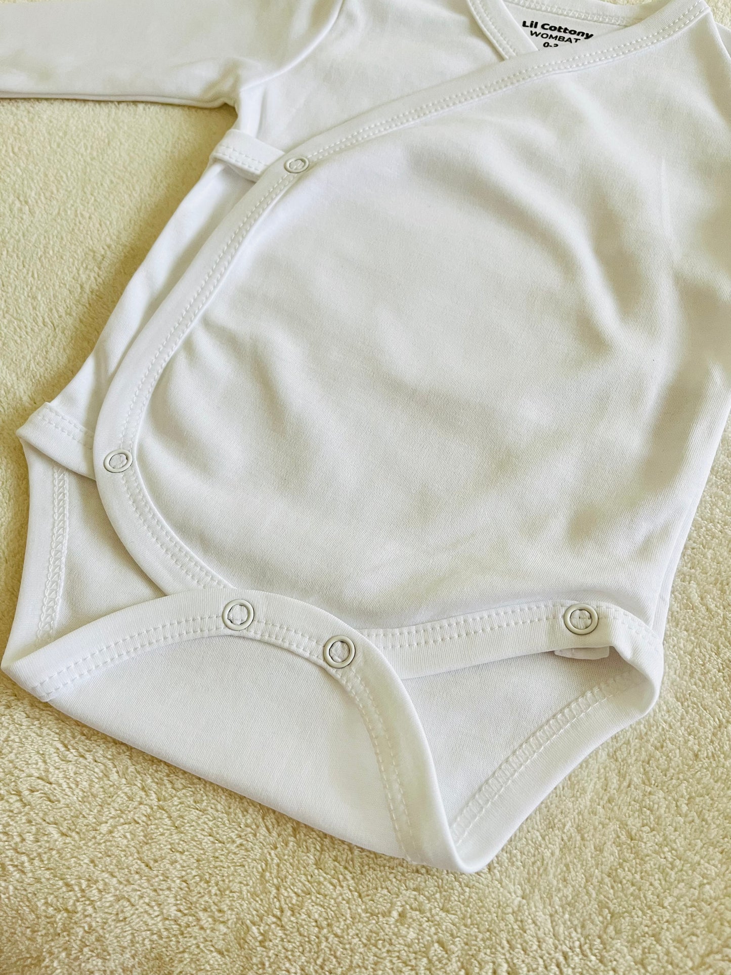 Cotton Singlet Bodysuit | Ivory