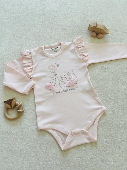 Cotton Newborn Set | Pink Mice