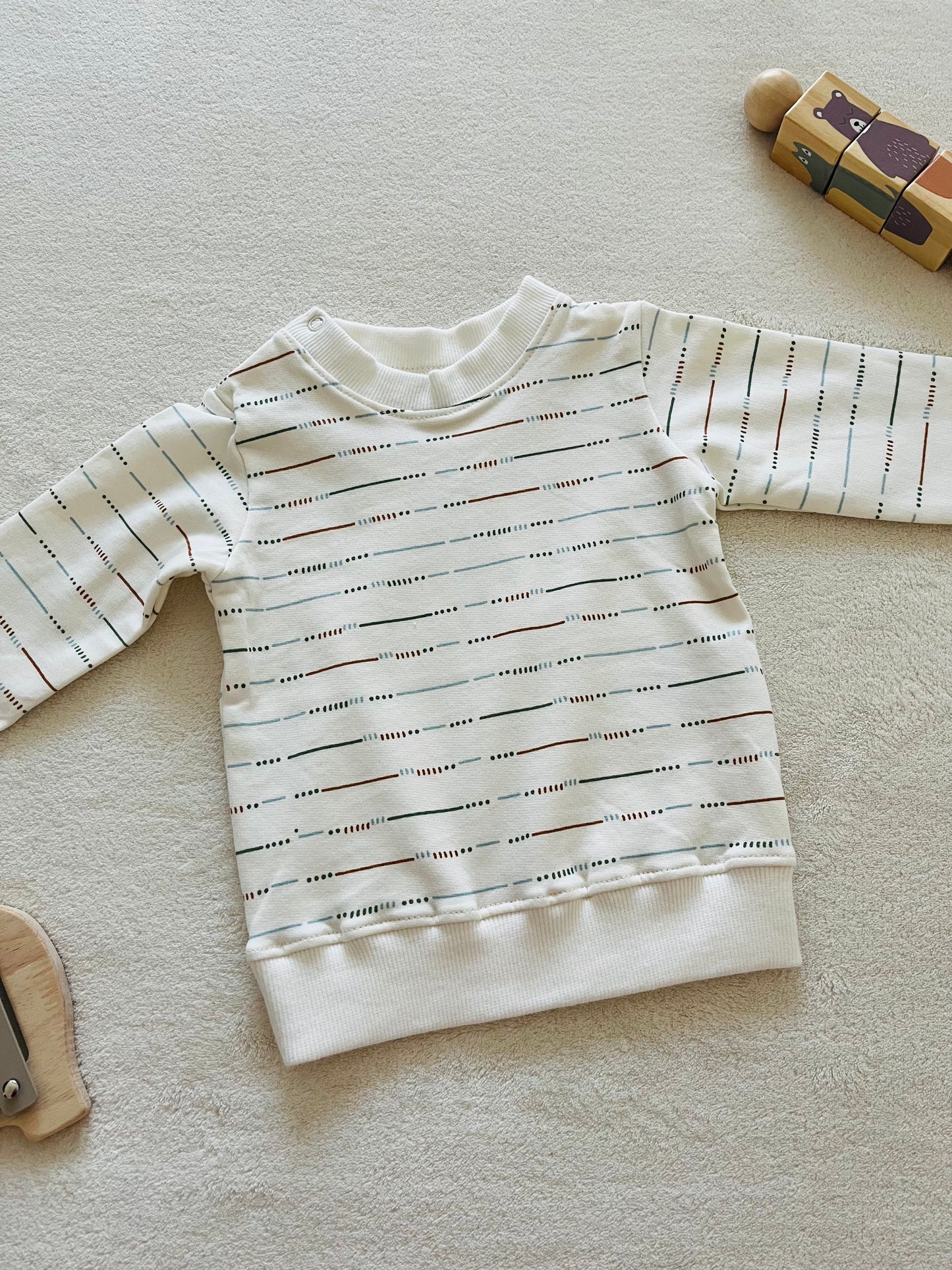 Long Sleeve Set | White
