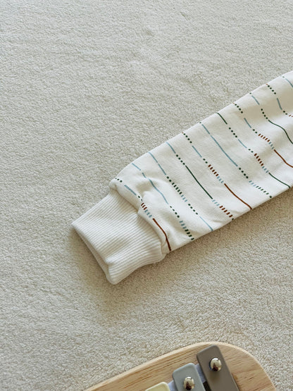 Long Sleeve Set | White
