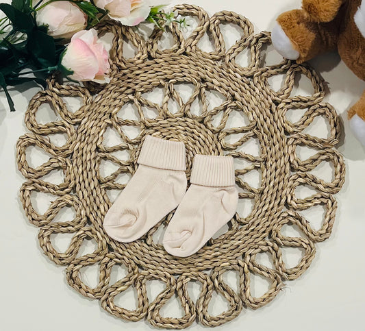 Ribbed Cotton Socks